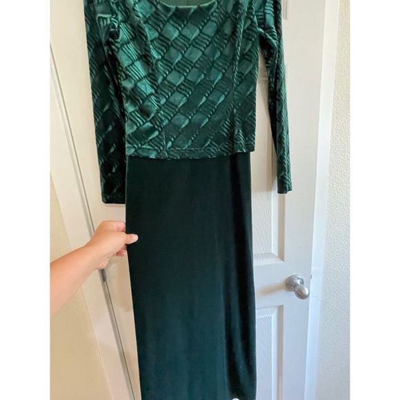 SCOTT MCCLINTOCK velvet vintage dress - Picture 2 of 15